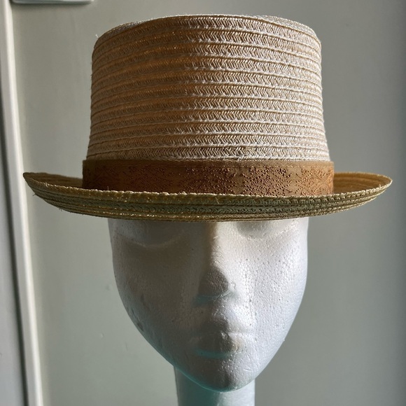 Cubavera Fedora Style Paper Fedora Hat S/M Neutral - Picture 2 of 9